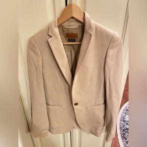 Massimo Dutti wool fitted blazer